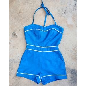 Vintage Pin-up Style Romper